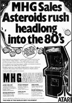 Asteroids Flyer - Atari, 1980