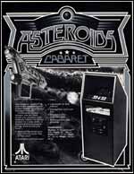 Asteroids Flyer - Atari 1980 c