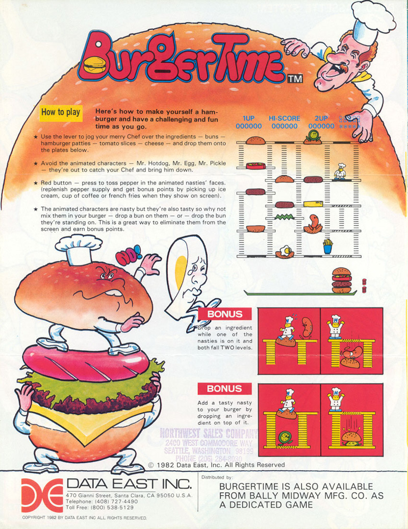 BurgerTime Flyer