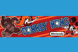 Donkey Kong Marquee Art