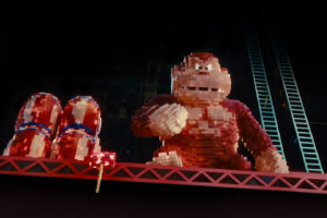 Donkey Kong Pixels Movie