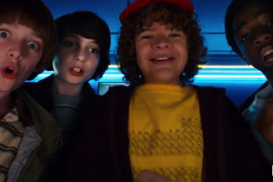 Dragon's Lair featured on the season 2 trailer for Stranger Things on Netflix