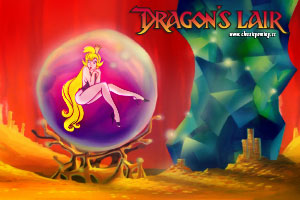 Dragon's Lair Wallpaper - Daphne in Bubble