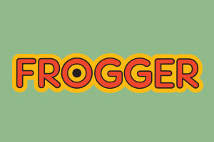 Frogger Arcade Graphic - Frogger Arcade Logo
