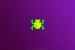 Frogger Wallpaper - Pixel Frogger