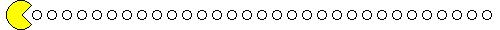 Pac-Man Bar of Dots - Lores Gif