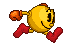 Pac-Man Running - Animated Gif