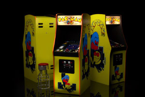 Pac-Man Wallpaper - Arcade Cabinets