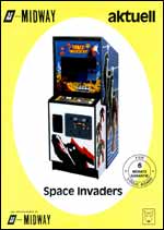 Space Invaders Flyer - Midway, 1978 (front) Germany