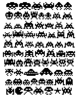 Space Invader Font - Invaders