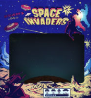 1978 Space Invaders Cabinet Artwork