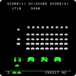 Space Invaders Shelter