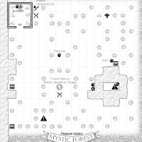 Dragon Wars Map - Mystic Forest