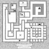 Dragon Wars Map - Phoebus Dungeon