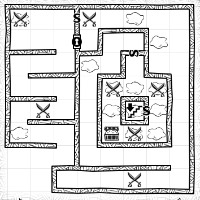 Dragon Wars Map - Sunken Ruins