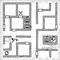 Dragon Wars Map - Tar Ruins Underground