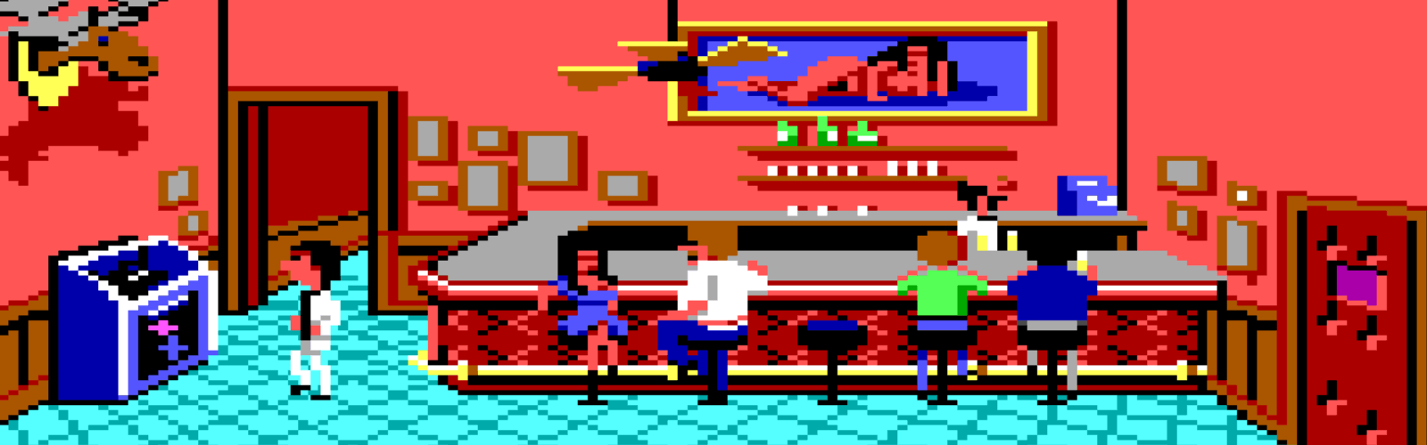 Screenshots from Leisure Suit Larry in the Land of the Lounge Lizards