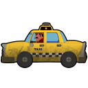 Taxi Ride Side 128x128 Icon