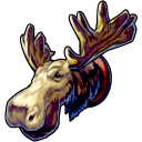 Moose Head 128x128 Icon