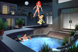 Leisure Suit Larry Reloaded Screenshots - Hot Air Balloon