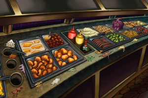 Leisure Suit Larry Reloaded Screenshots - Dirty Buffet