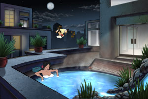 Leisure Suit Larry Reloaded Screenshots - Falling From High