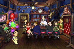 Leisure Suit Larry Reloaded Screenshots - At the Bar