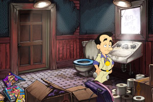 Leisure Suit Larry Reloaded Screenshots - Steamed Bathroom