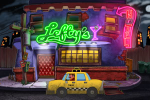 Leisure Suit Larry Reloaded Screenshots - Calling a Cab
