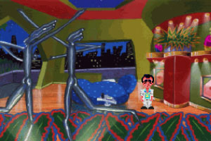 Leisure Suit Larry (VGA) Screenshots - High-Roller Suite Living Room
