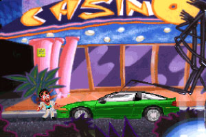 Leisure Suit Larry (VGA) Screenshots - Death by Car