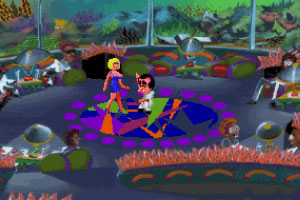 Leisure Suit Larry (VGA) Screenshots - Disco Dancin'