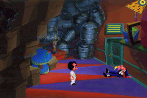 Leisure Suit Larry (VGA) Screenshots - Lefty's Back Hall