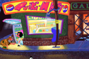 Leisure Suit Larry (VGA) Screenshots - The Bum