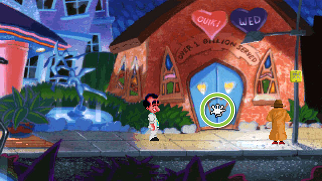 Enter the Lost Wages Quiki-Wed Chapel - Walkthrough - Leisure Suit Larry: VGA Version - Game Guide and Walkthrough