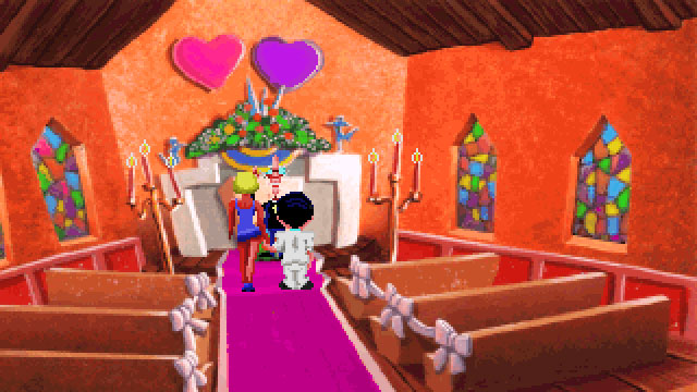 Pay for Larry's Wedding Ceremony - Walkthrough - Leisure Suit Larry: VGA Version - Game Guide and Walkthrough