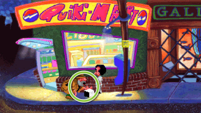 Give Wine to the Bum, and Get the Pocket Knife - Walkthrough - Leisure Suit Larry: VGA Version - Game Guide and Walkthrough
