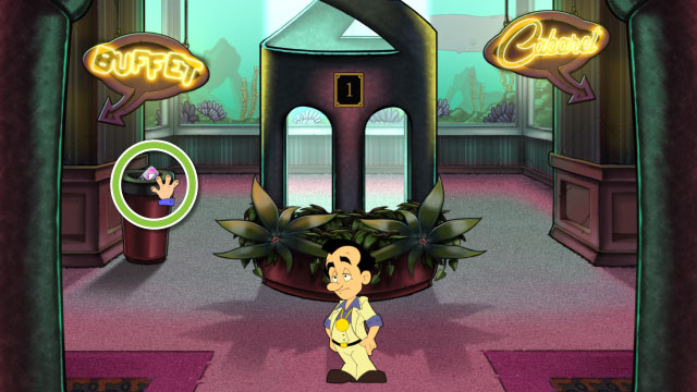 What's that in the Trash? - Walkthrough - Leisure Suit Larry: Reloaded - Game Guide and Walkthrough