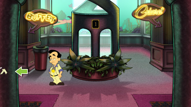 Go down to the Buffet - Walkthrough - Leisure Suit Larry: Reloaded - Game Guide and Walkthrough