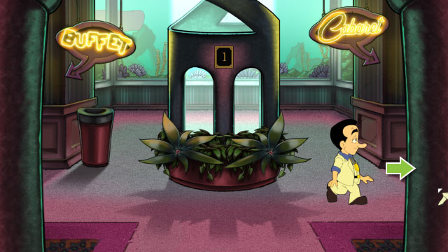 Walk into the Cabaret, to the Right of the Elevator - Walkthrough - Leisure Suit Larry: Reloaded - Game Guide and Walkthrough