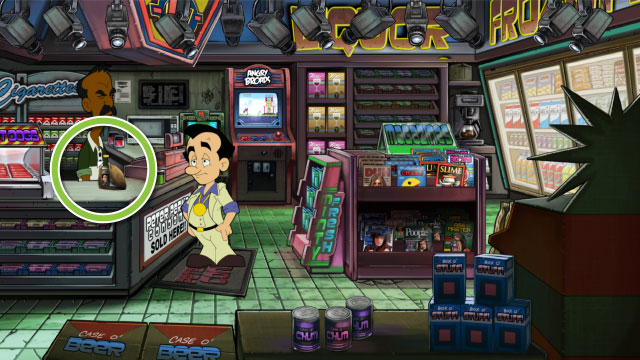 Pay the clerk, or suffer the penalty - Leisure Suit Larry: Reloaded - Game Guide and Walkthrough