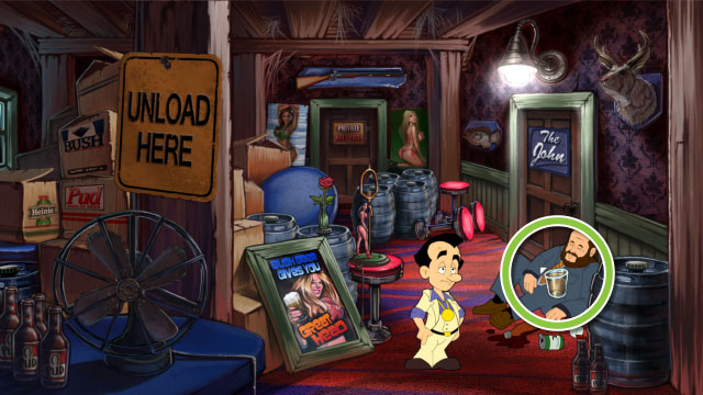 Give the Drunk a Shot - Walkthrough - Leisure Suit Larry: Reloaded - Game Guide and Walkthrough