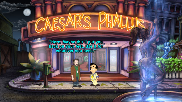 If you have no money, someone will help Larry - Walkthrough - Leisure Suit Larry: Reloaded - Game Guide and Walkthrough