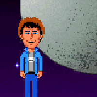 Maniac Mansion Character - Dave