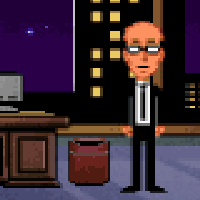 Maniac Mansion Character - Mark Eteer