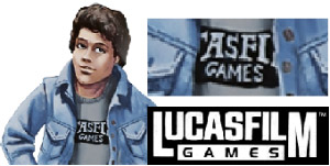 Dave's Shirt says Lucasfilm Games