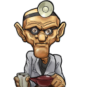 Dr. Fred and Coffee 128x128 Icon