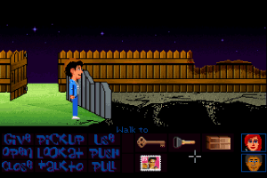 Maniac Mansion Screenshot - Using the Car Too Early