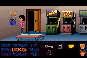 There's a Poster for Zak in the Game Room