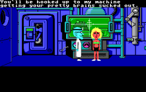 Maniac Mansion Screenshot - Dr. Fred and Sandy